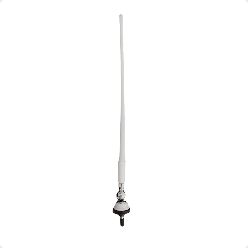 Antena Marinha Mastro Branca Universal Para Som Barco Lancha