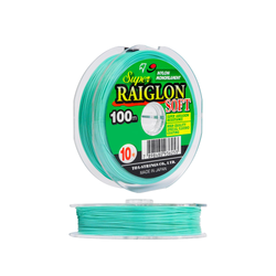 Linha Monofilamento Verde  Soft 0,28mm 14 Lbs 100m