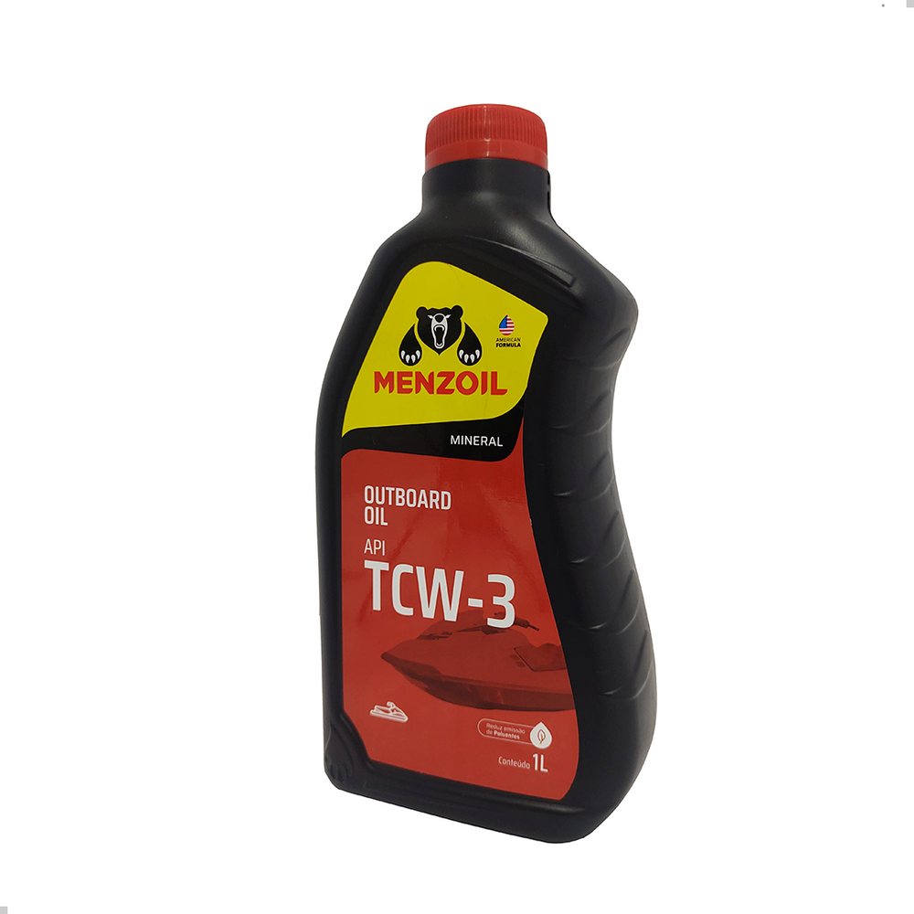 Óleo Náutico Menzoil TCW3 2 Tempos Para Todos Motores de Popa