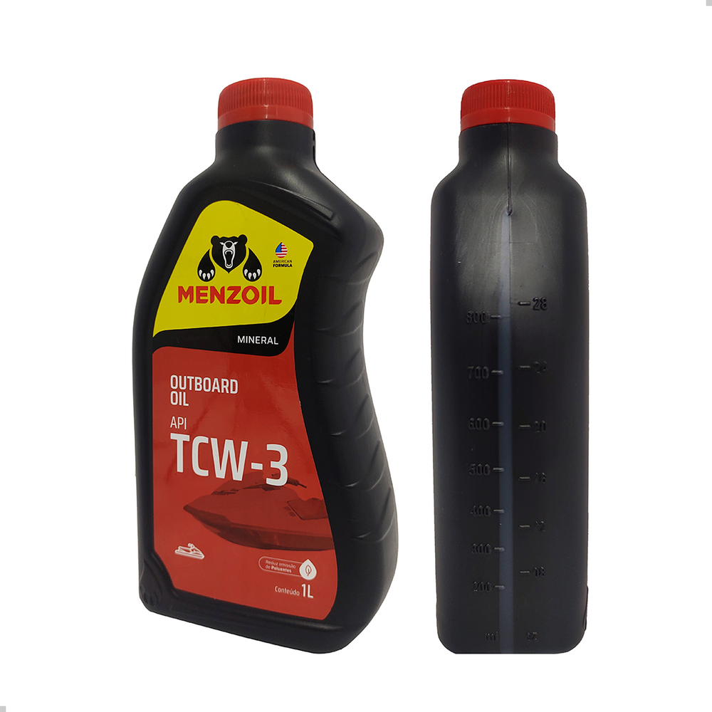 Óleo Náutico Menzoil TCW3 2 Tempos Para Todos Motores de Popa