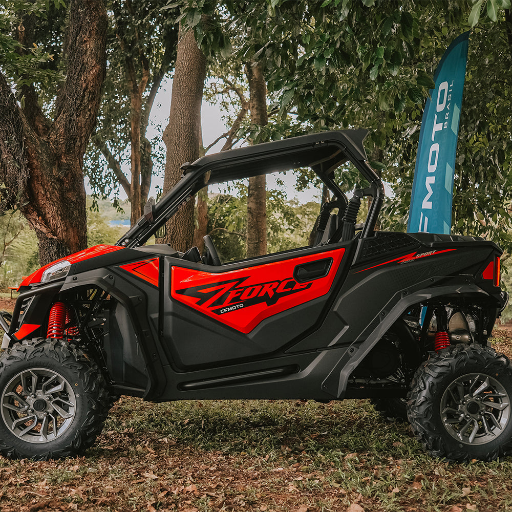 Quadriciclo SSV CFMOTO ZForce 950 Dois Lugares Laranja