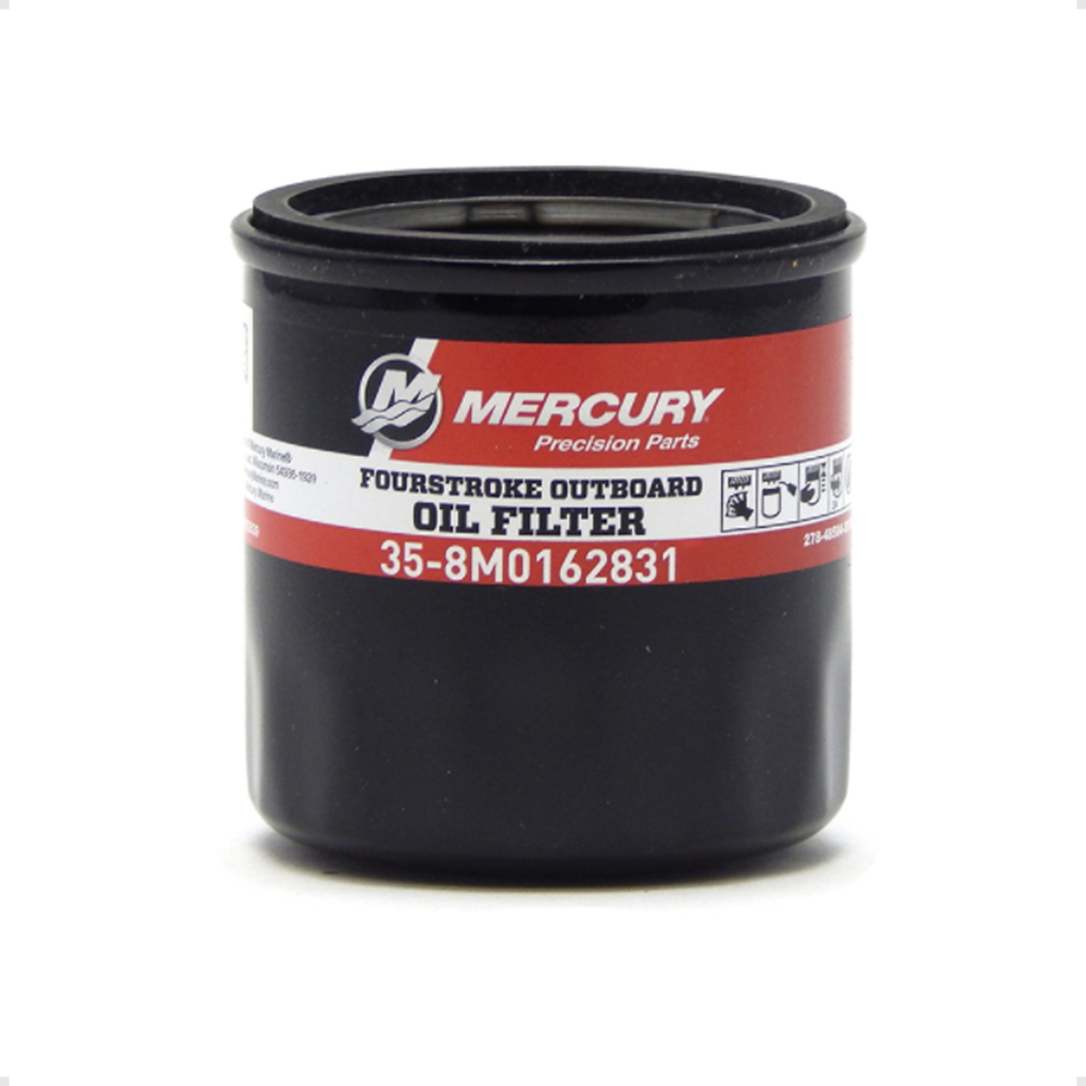 Filtro Óleo Mercury Original Motores 8hp 25hp 30hp 8m0162831